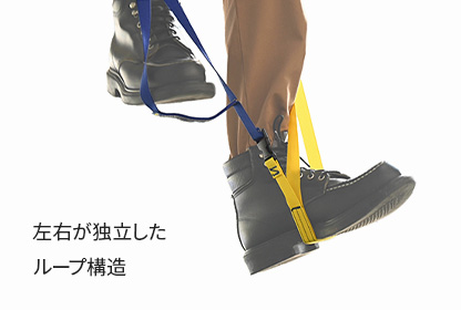 左右が独立したループ構造